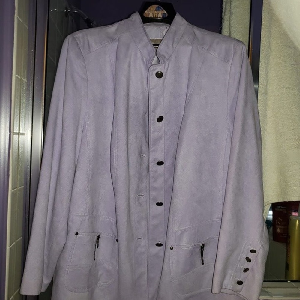 Womens LIght weight lavender Jacket
